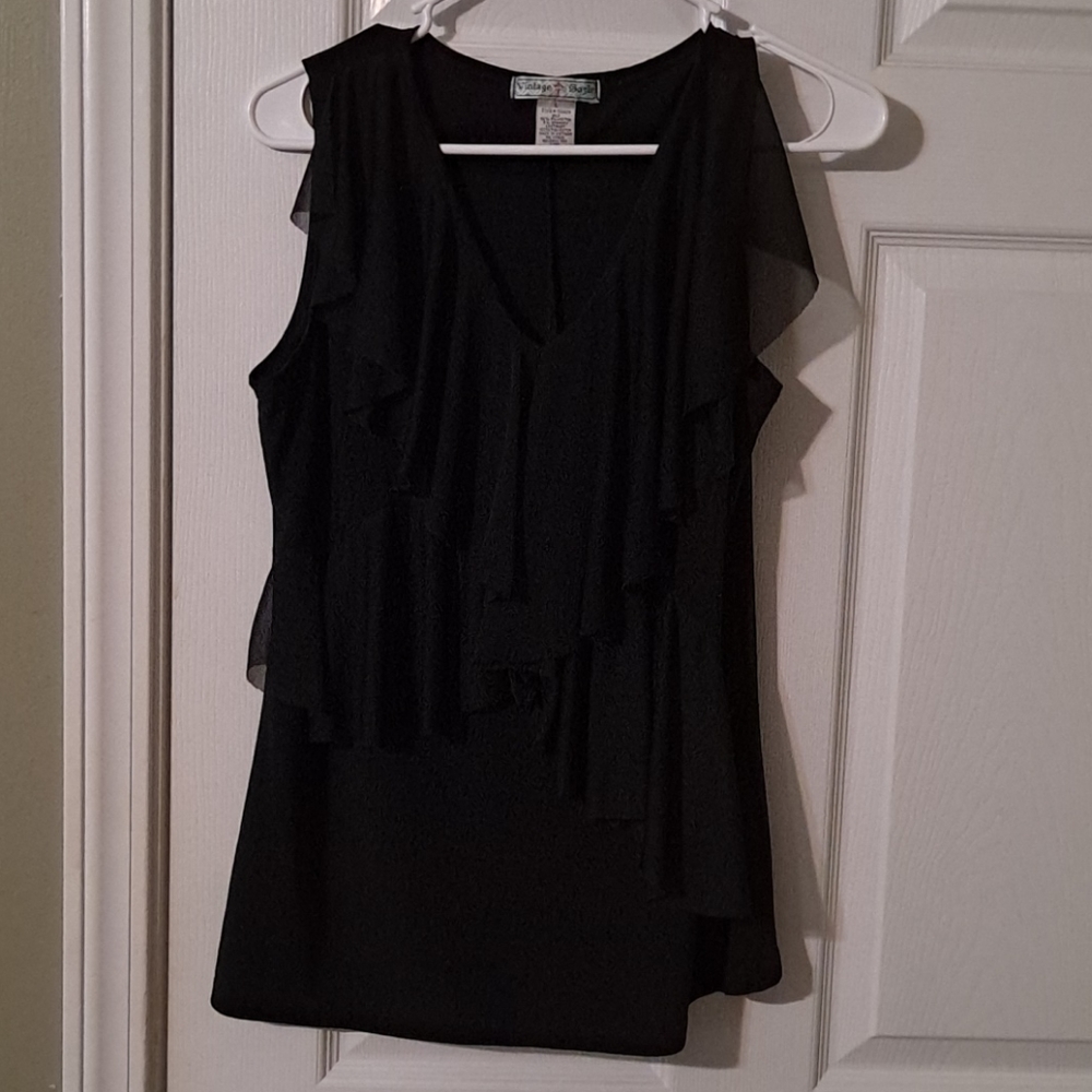 Cute sleeveless blouse